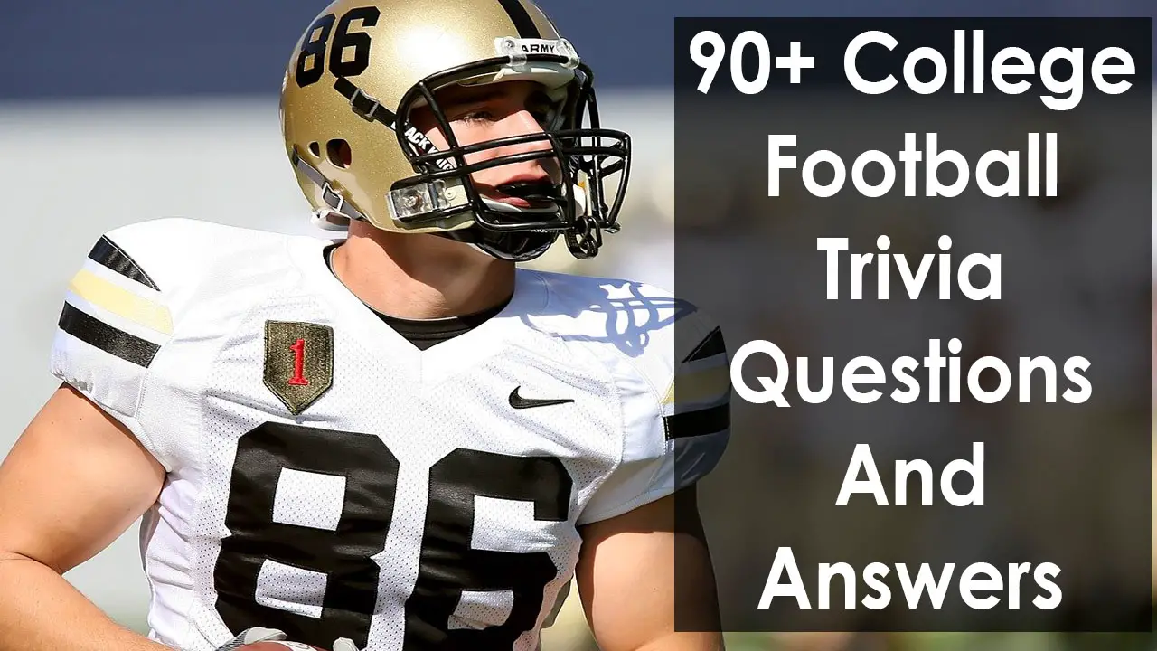 100+ college football trivia questions and answers