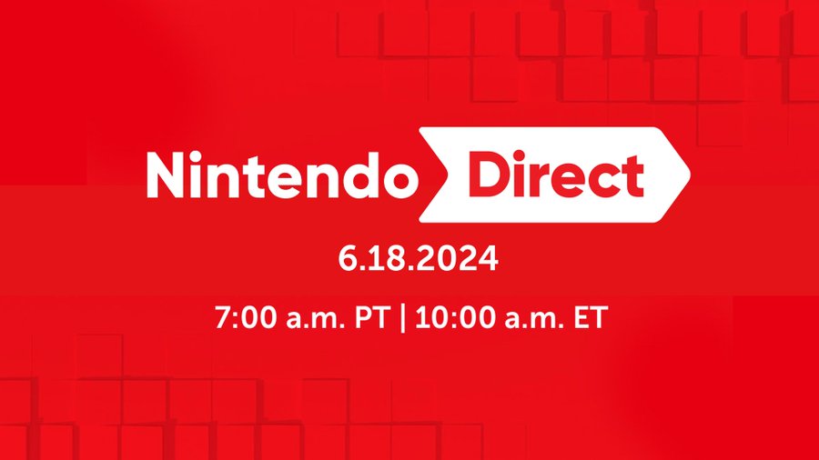 Nintendo Direct announced for June 18