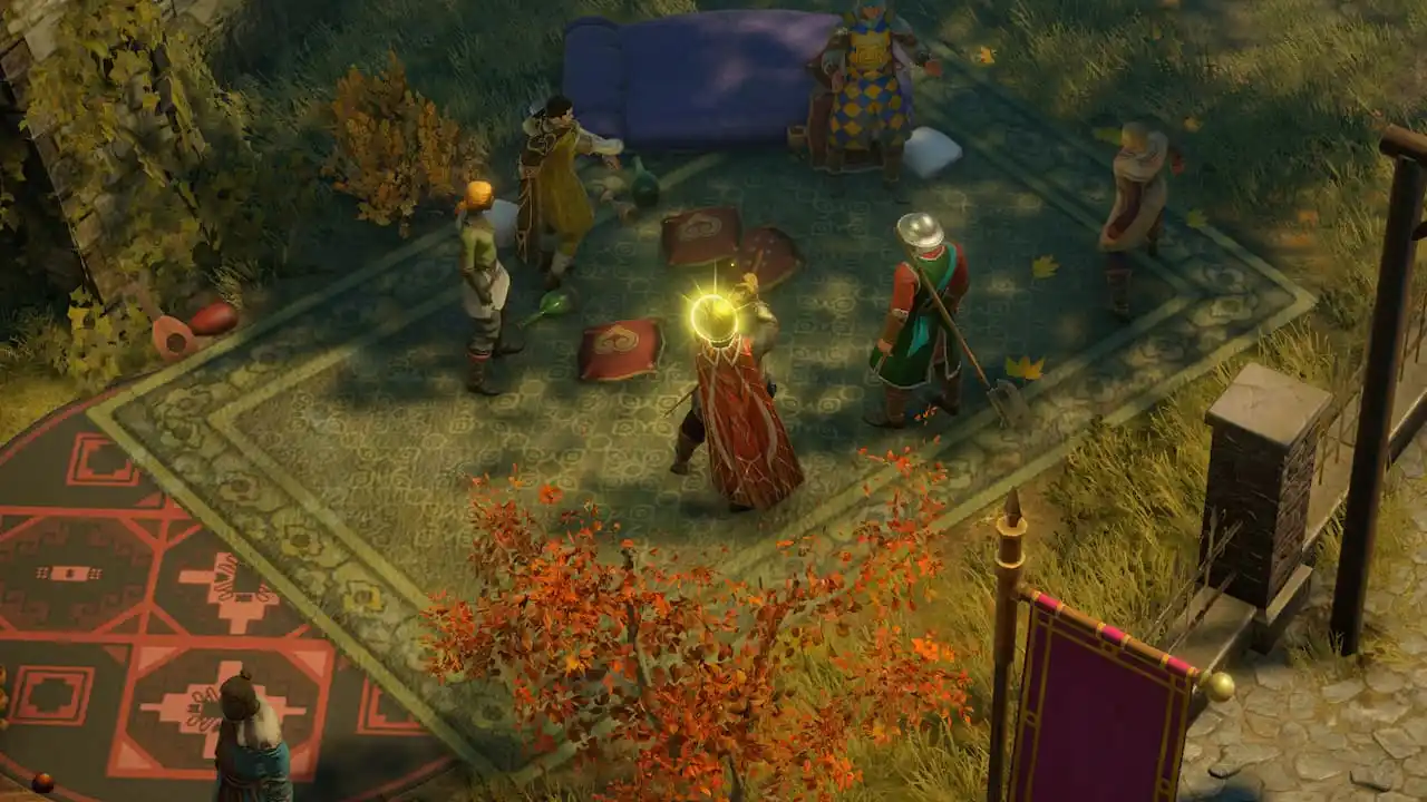 All festive entertainment locations in Pathfinder WOTR Dance of Masks