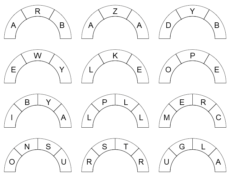 Redhead64’s Obscure Puzzle Blog!: PUZZLE #494: Semicircle Sorting 6