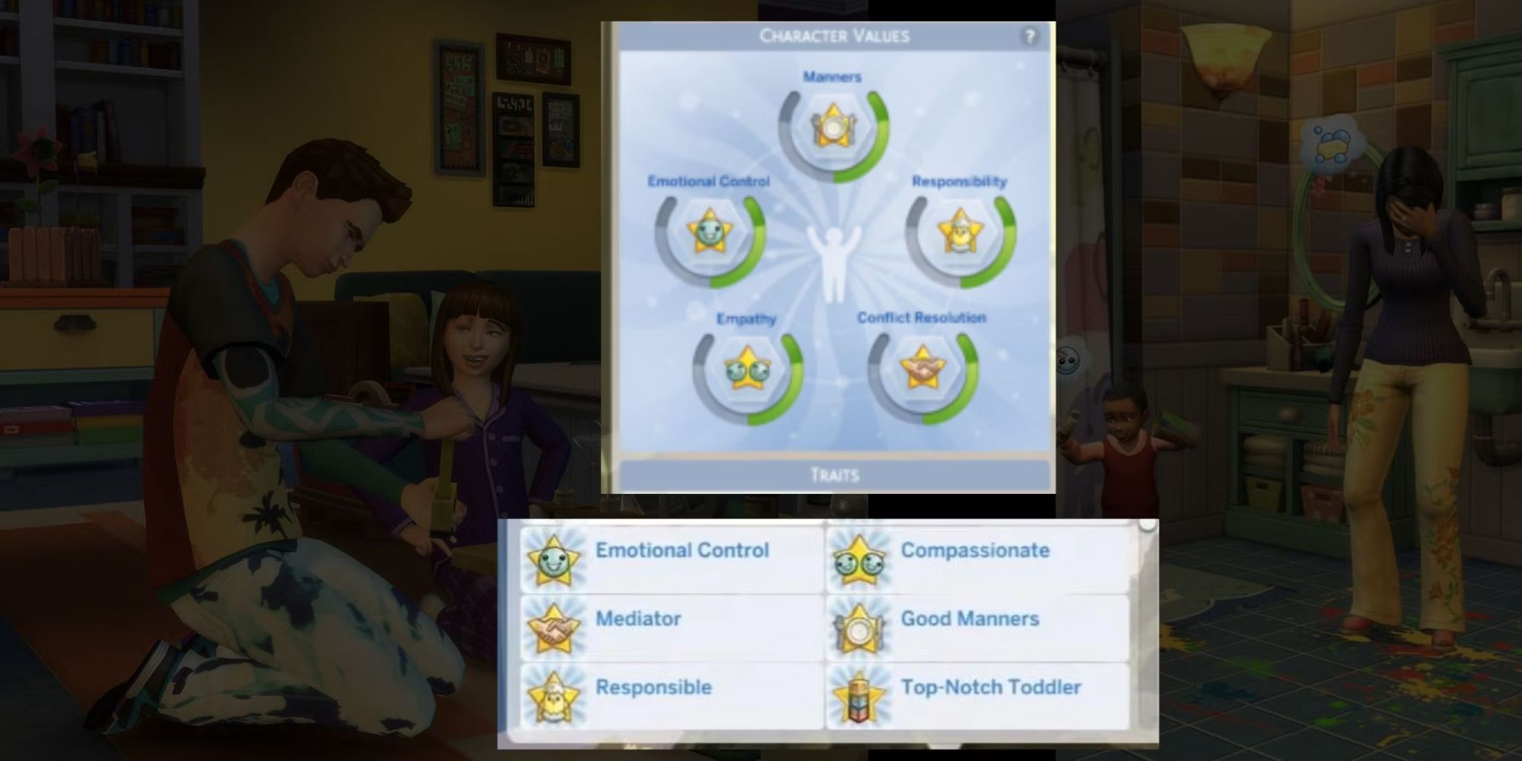 The Sims 4: Parenthood – Character Values, Explained