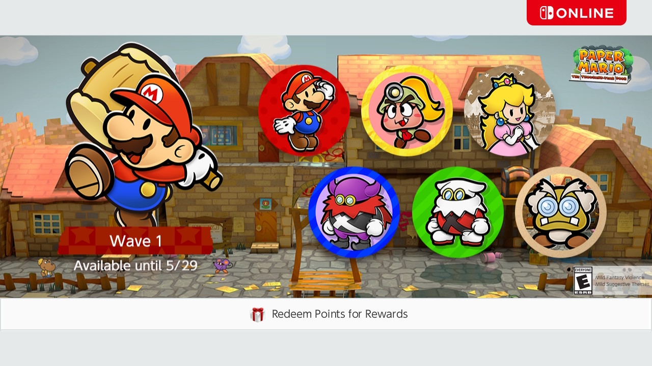 The Thousand-Year Door icons added to Nintendo Switch Online