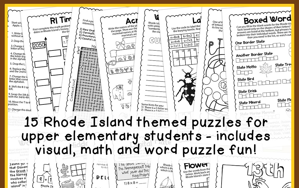 The Puzzle Den: Rhode Island Research Links