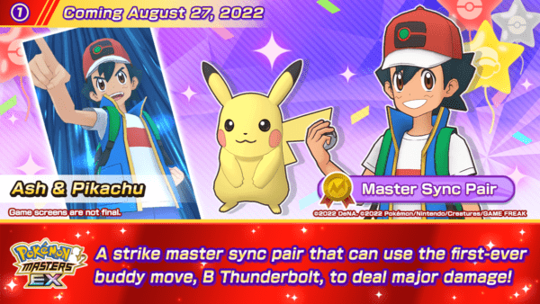 Battle as Ash for the First Time Ever in Pokémon Masters EX – REAL OTAKU GAMER – Geek Culture is what we are about.