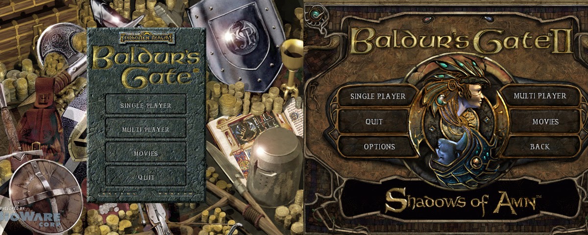 Baldur’s Gate 1 versus Baldur’s Gate 2: Reflections