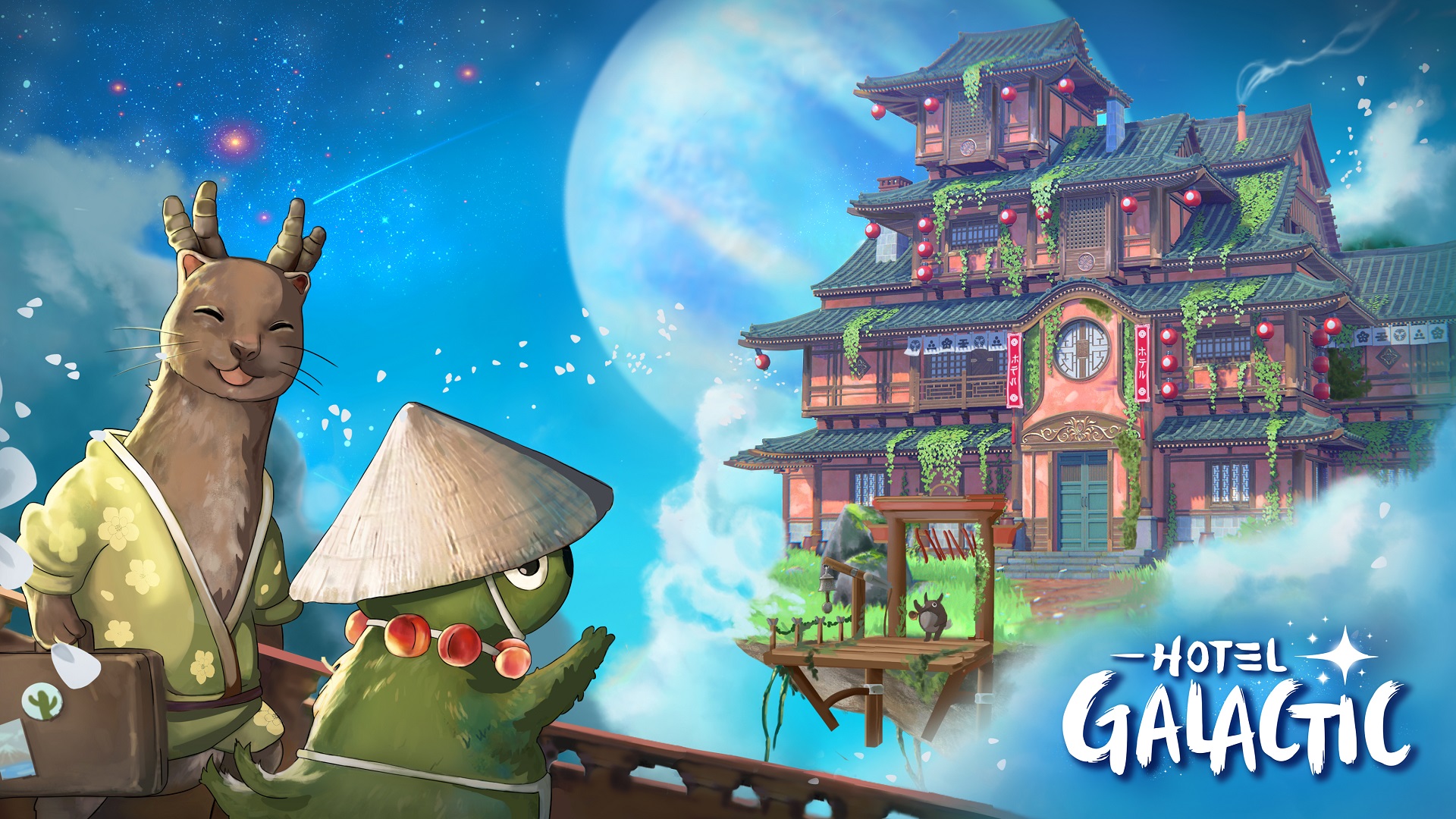 Studio Ghibli-inspired hotel management sim Hotel Galactic announced