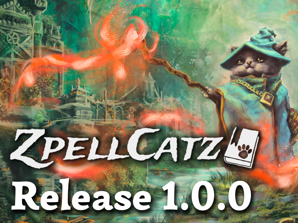 ZpellCatz Release 1.0.0 news – IndieDB