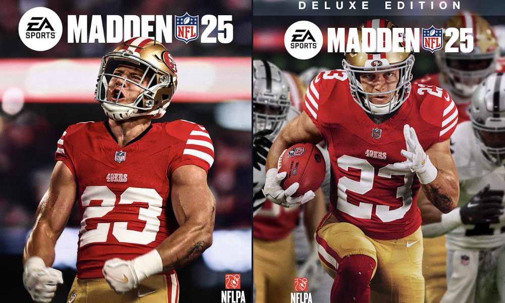 Madden NFL 25 Cover Athlete Is Christian McCaffrey, Releases August 16