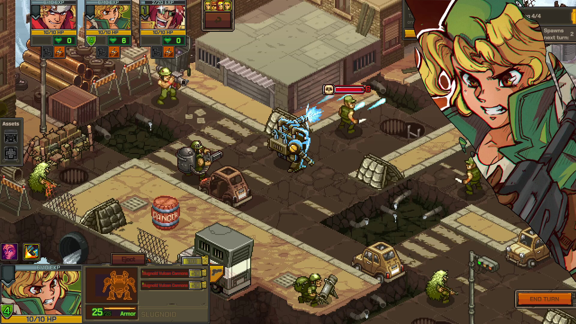 Metal Slug Tactics reveals new gameplay and playable PC demo