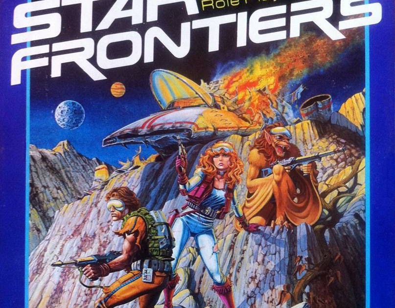 Star Frontiers, Alpha Dawn and Knight Hawks