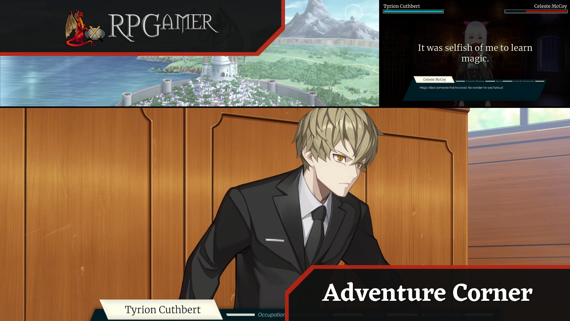 Adventure Corner ~ Tyrion Cuthbert: Attorney of the Arcane