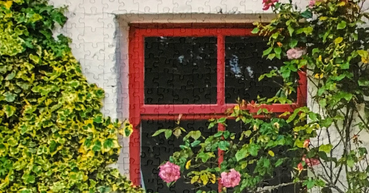 Puzzle Fanatics : “Red Window White Wall”